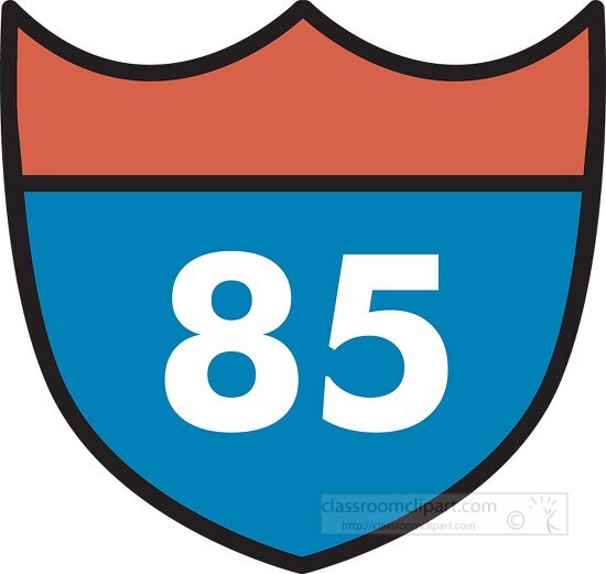 highway 85 road sign