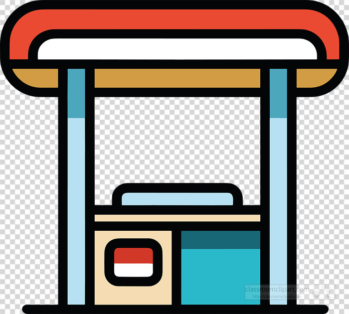 kiosk icon style png transparent