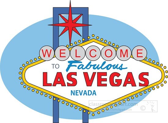 Signs Clipart-las vegas nevada welcome sign