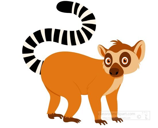 lemur animated clipart