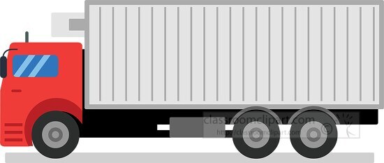 lorry transportation clipart
