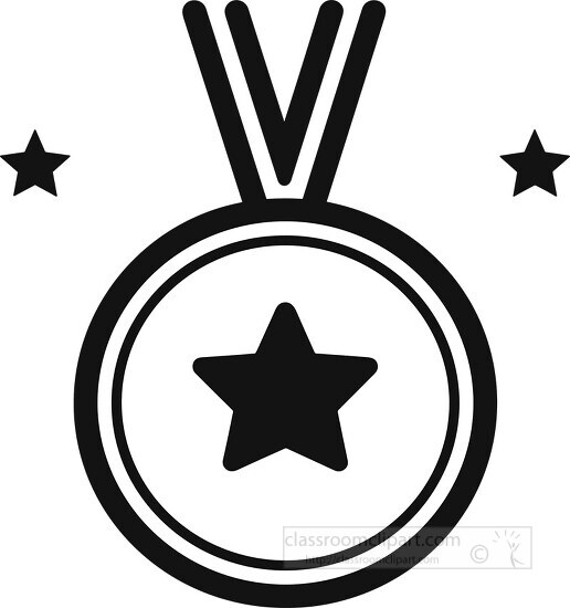 medal icon png black