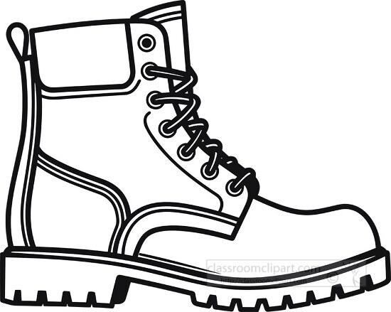 work boots drawing
