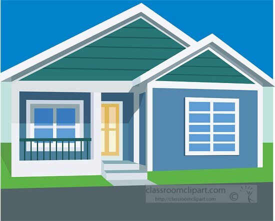 one story house clipart