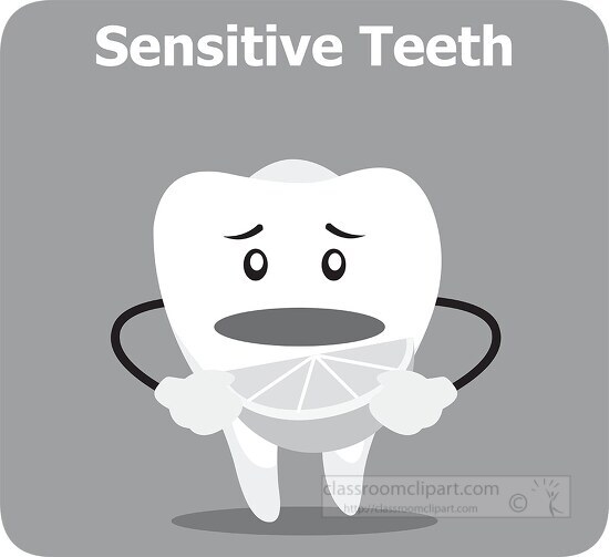 painful tooth sensitivity when eating acidic foods oral hygiene 