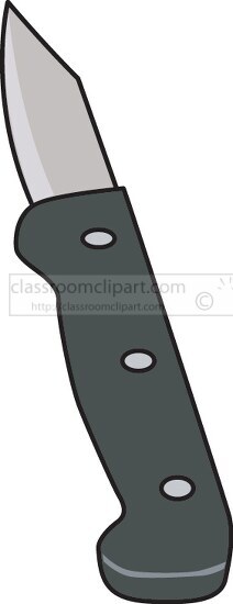 Utensils Clipart-paring knife on a white background clip art
