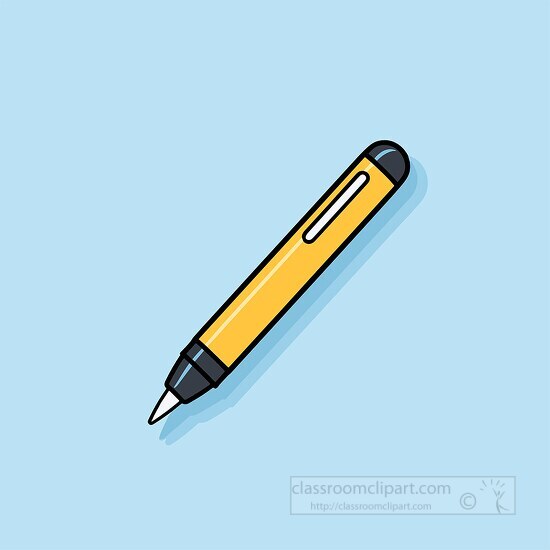 pen square icon style clip art