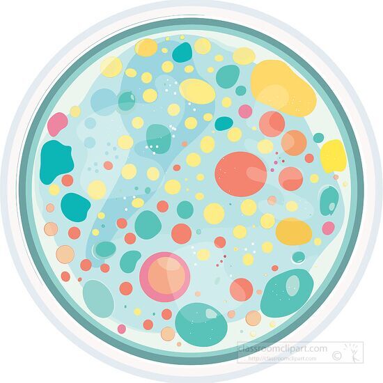 petri dish under a microscope 33