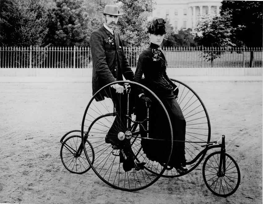 1886 model bicycle built for two