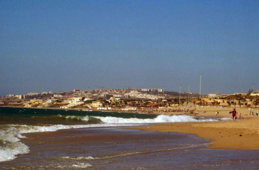 A beach west of Algiers