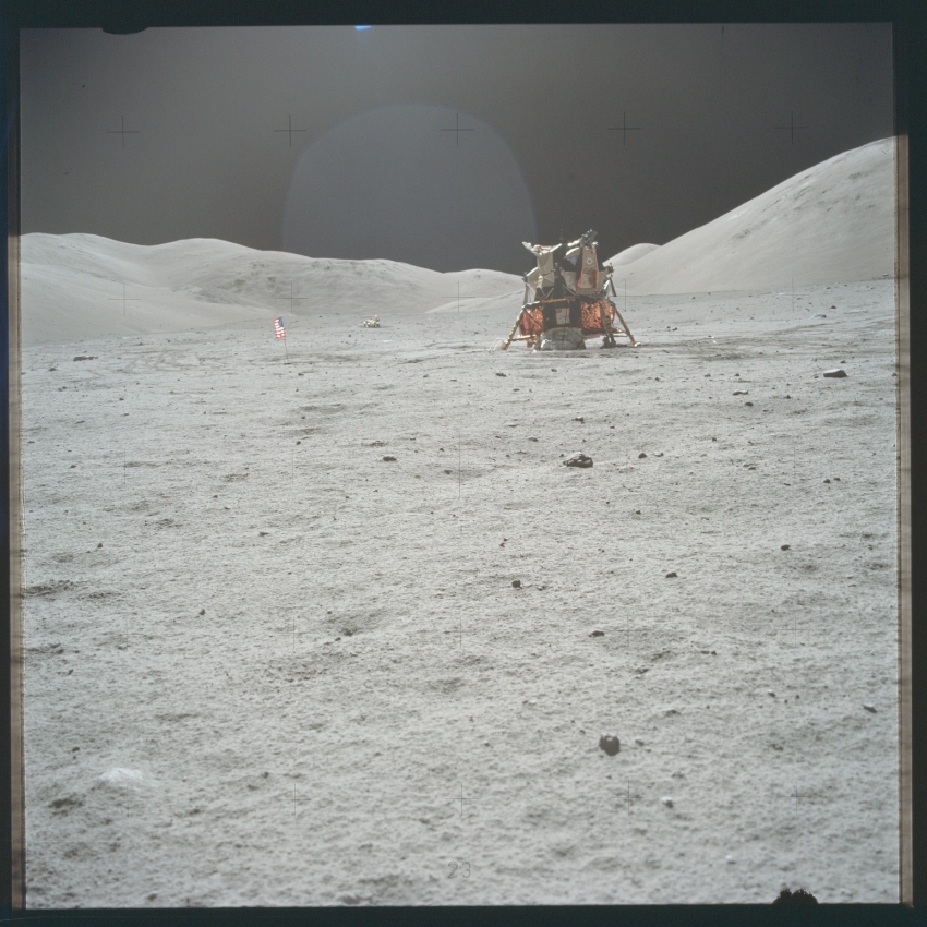 apollo 17 mission moon landing 131