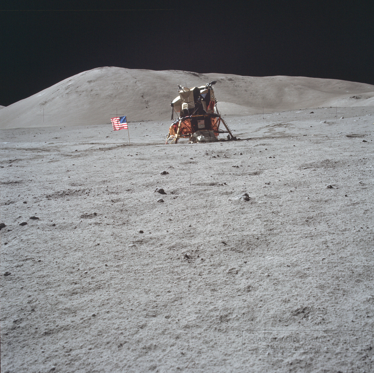 apollo 17 mission moon landing 136