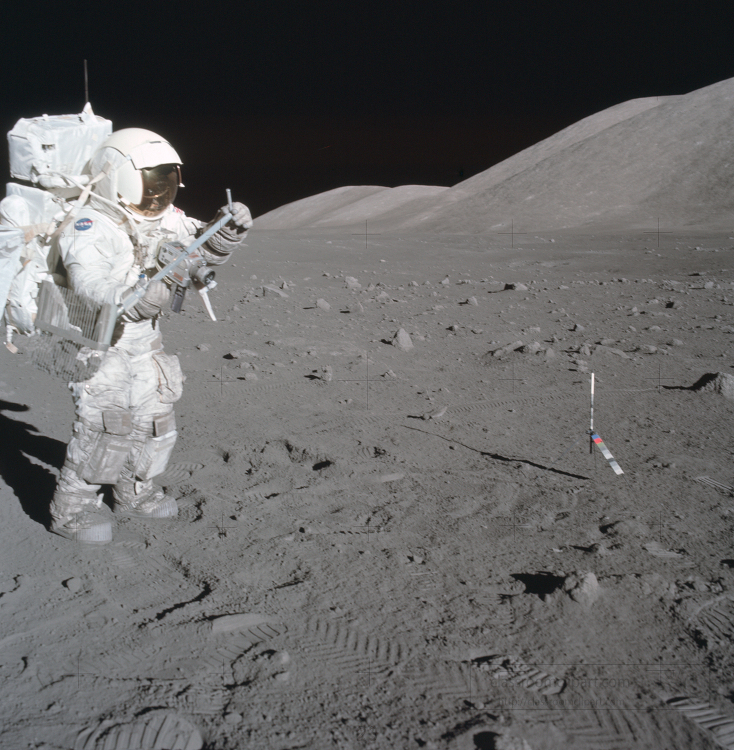 apollo 17 mission moon landing 265