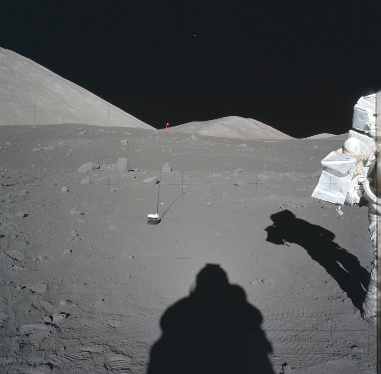 apollo 17 mission moon landing 266