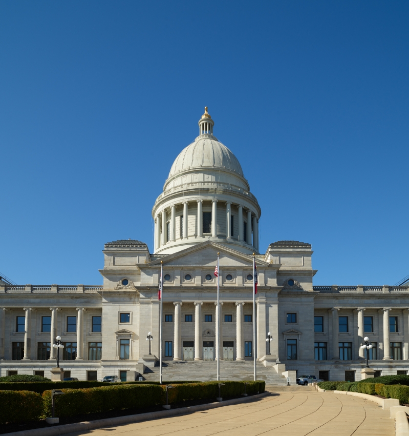 Arkansas Capitol in Little Rock