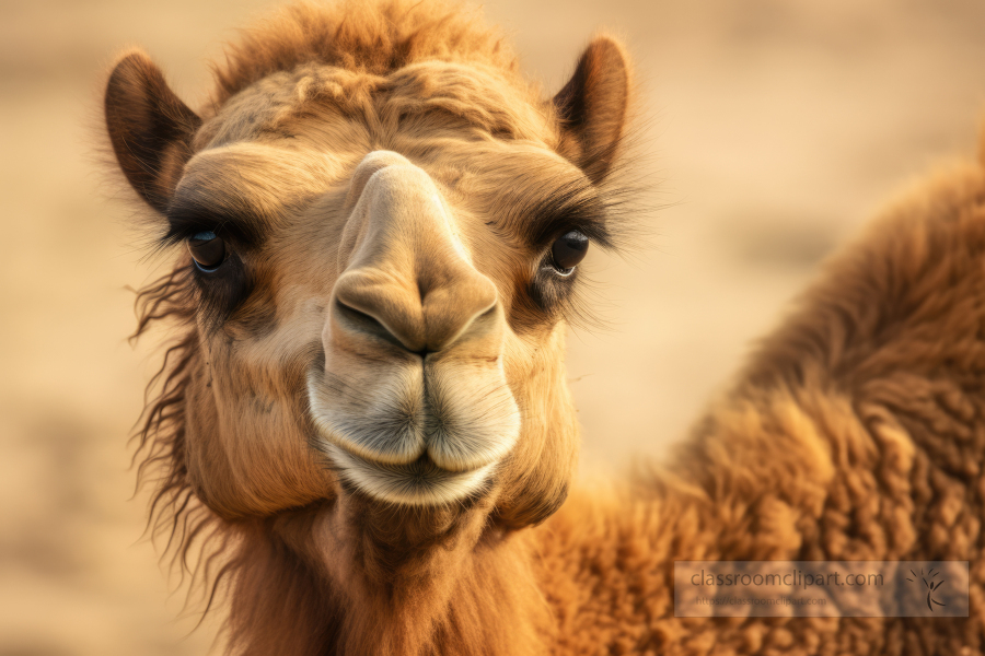 bactrian camel face