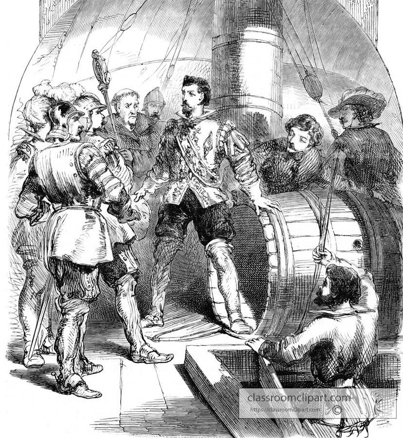 balboa makes his appearance historical illustration