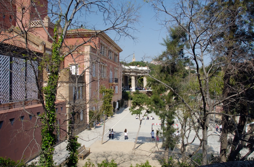 Barcelona Spain Park Guell