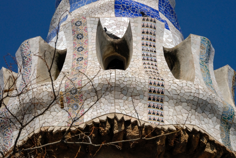 Barcelona Spain Park Guell