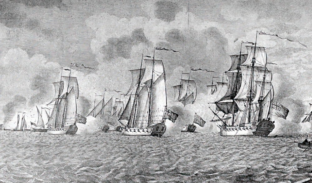 battle ships american revolution