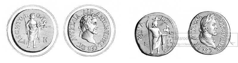 bronze coins egypt