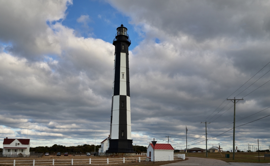 Cape Henry Lighthouse one of two light stations at Fort Story in