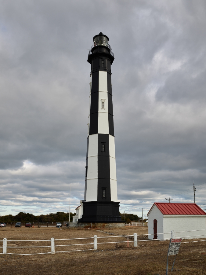 Cape Henry Lighthouse one of two light stations at Fort Story in