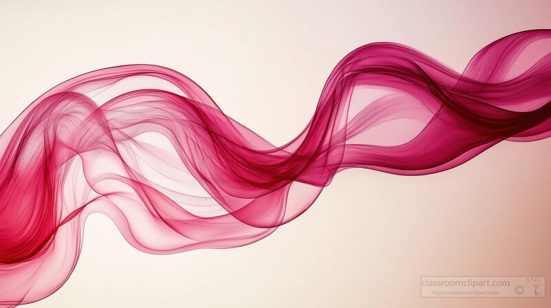 Captivating Red and Pink Abstract Flow in Motion