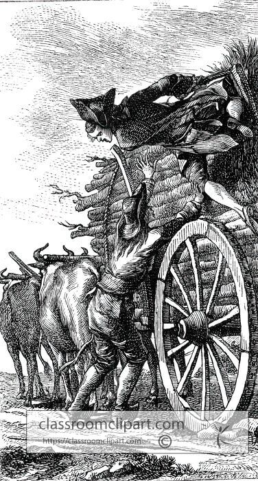 Cart drawn by Oxen