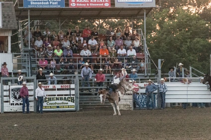 cenes from the Sidney Championship Rodeo in Sidney Iowa 3