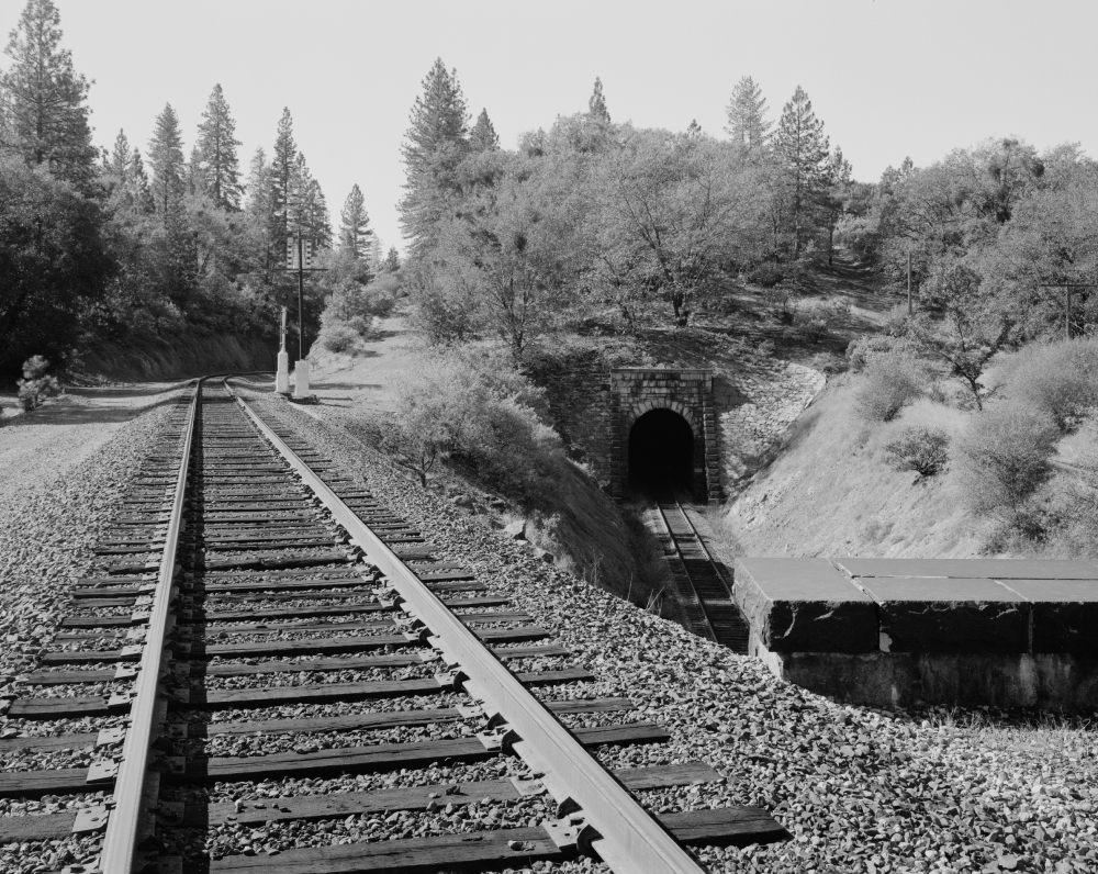 transcontinental railroad tracks