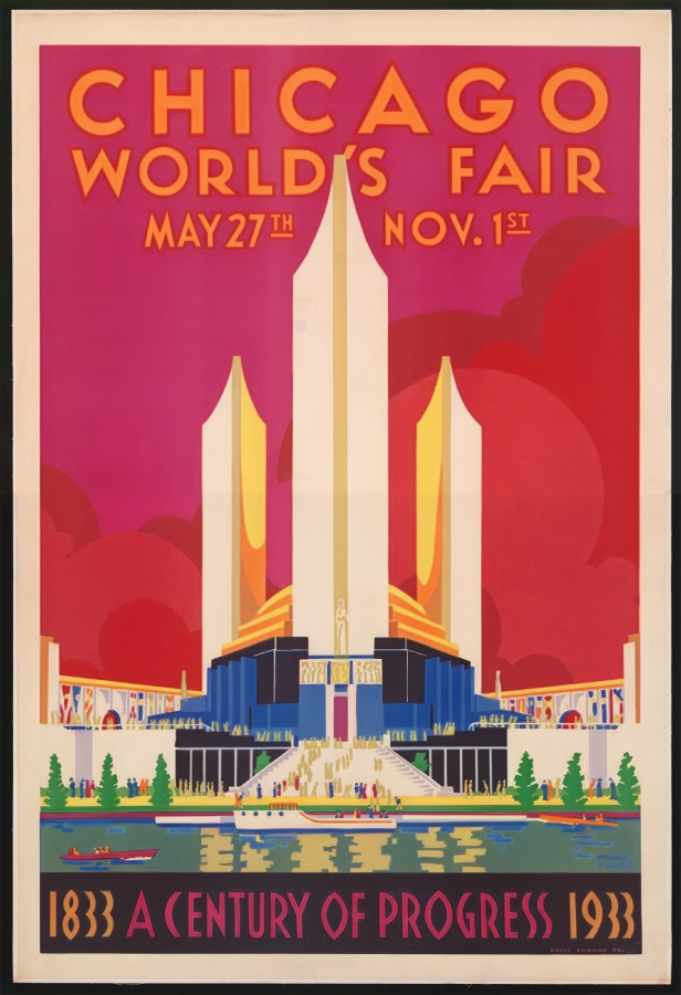 Chicago worlds fair. A century of progress 1833-1933