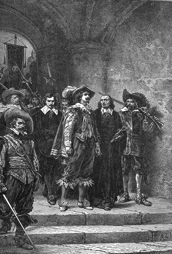 Cinq-mars and De Thou led to execution