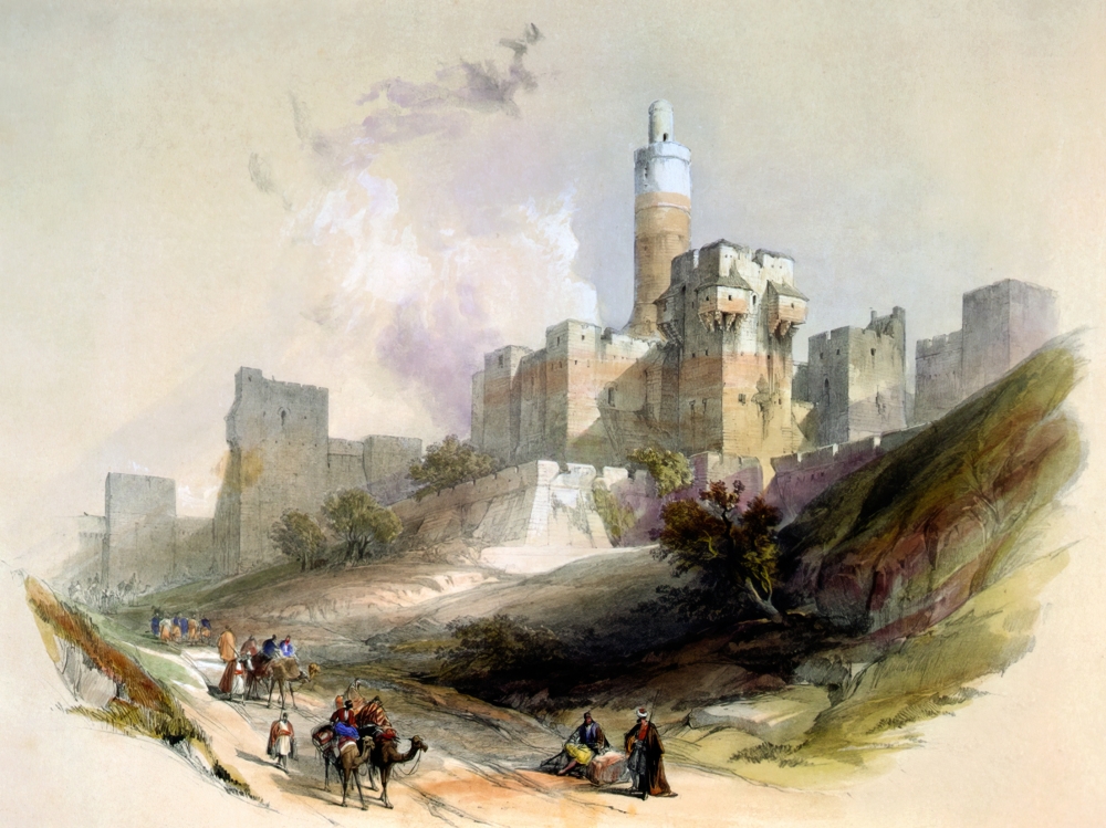 citadel of Jerusalem without the walls