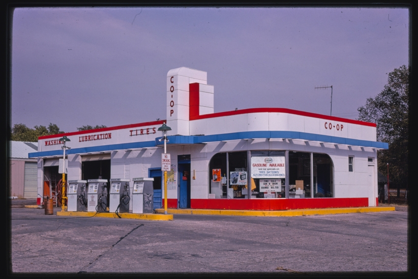 Co Op gas station Cimarron Kansas