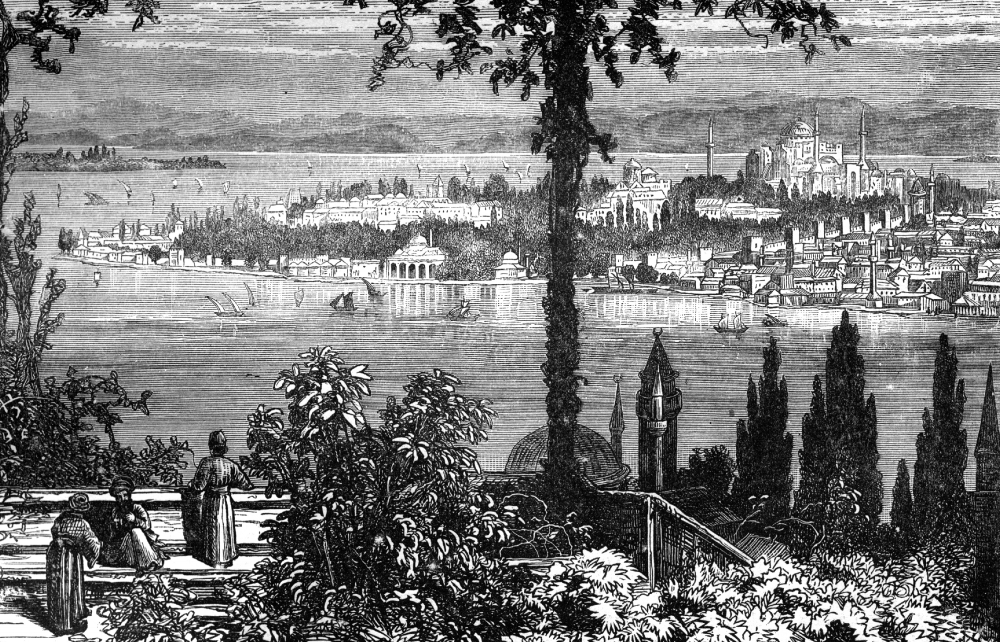 constantinople historical illustration