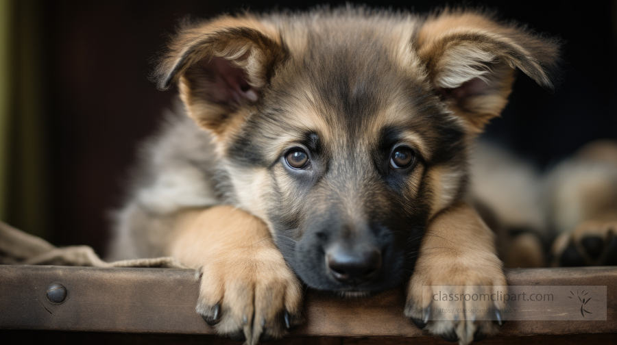 cute German Shepherd puppy