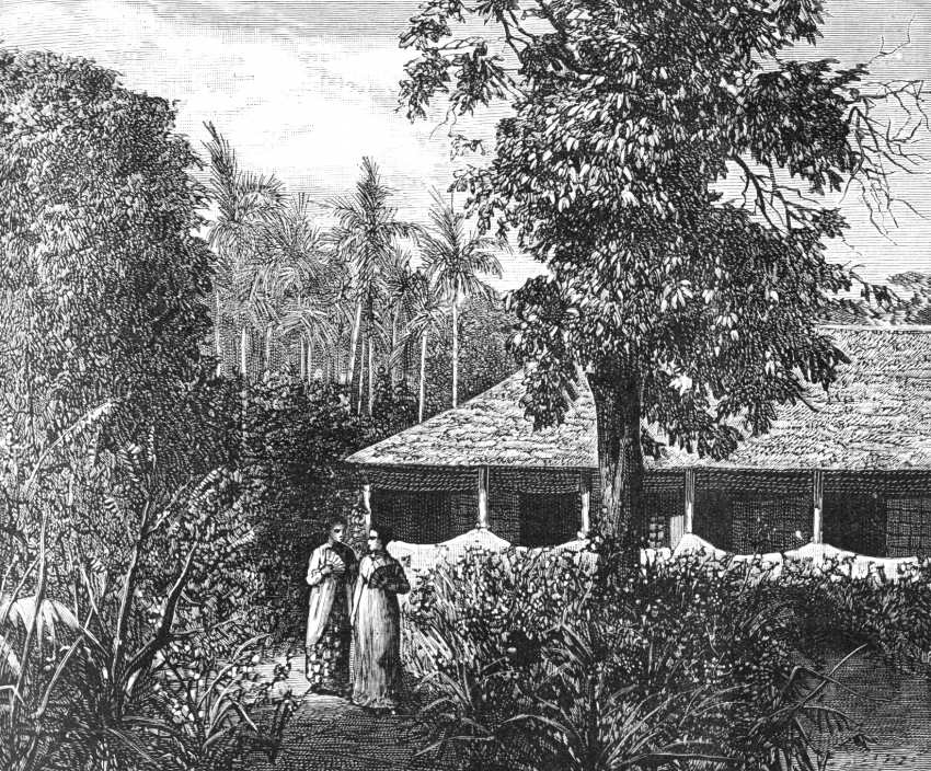 Dutch House in the Island of TernateNorth Maluku