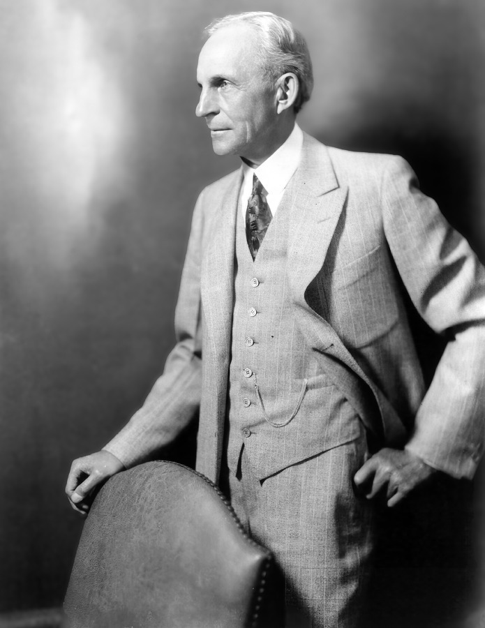 Ford Henry portrait photo image