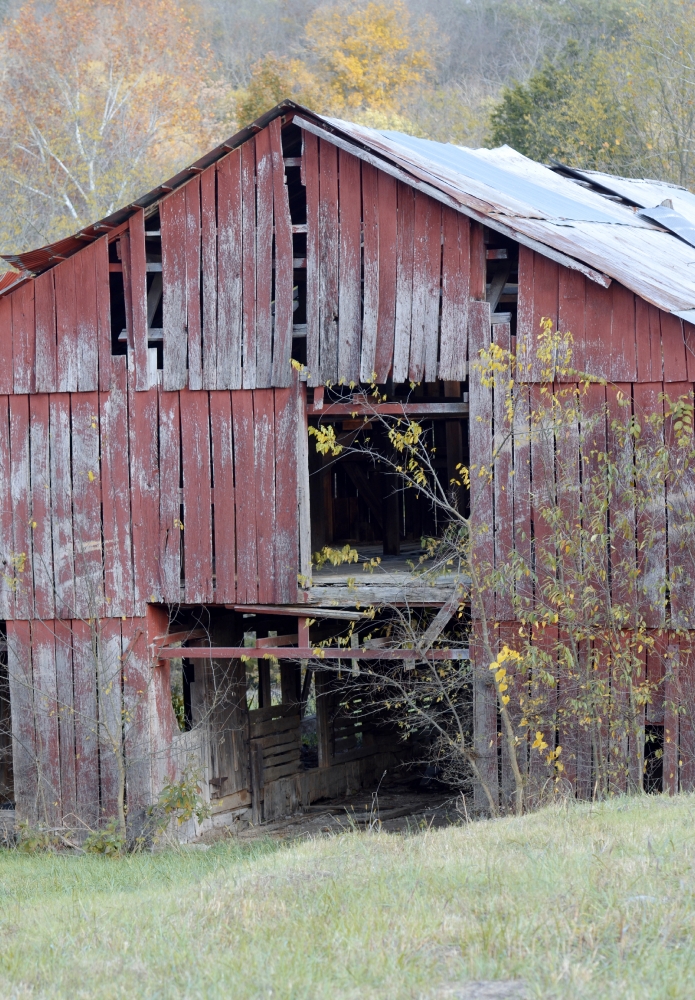 front old barn