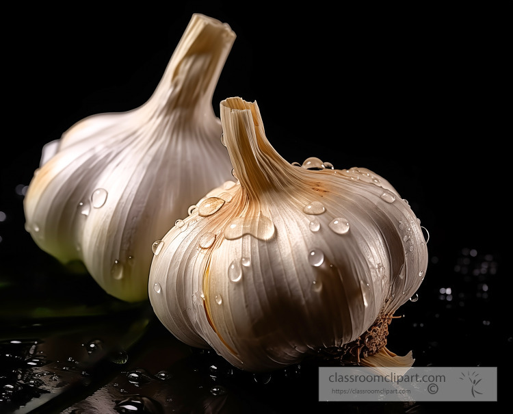 garlic with individual cloves