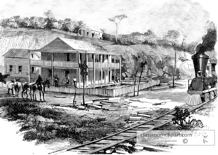 gatun station historical illustration