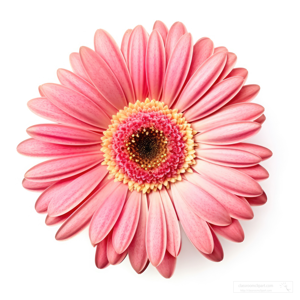 Flower Pictures-gerbera daisy top view