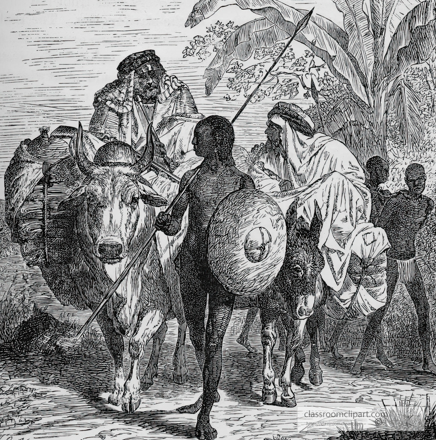 Historic Illustration of Africa 013