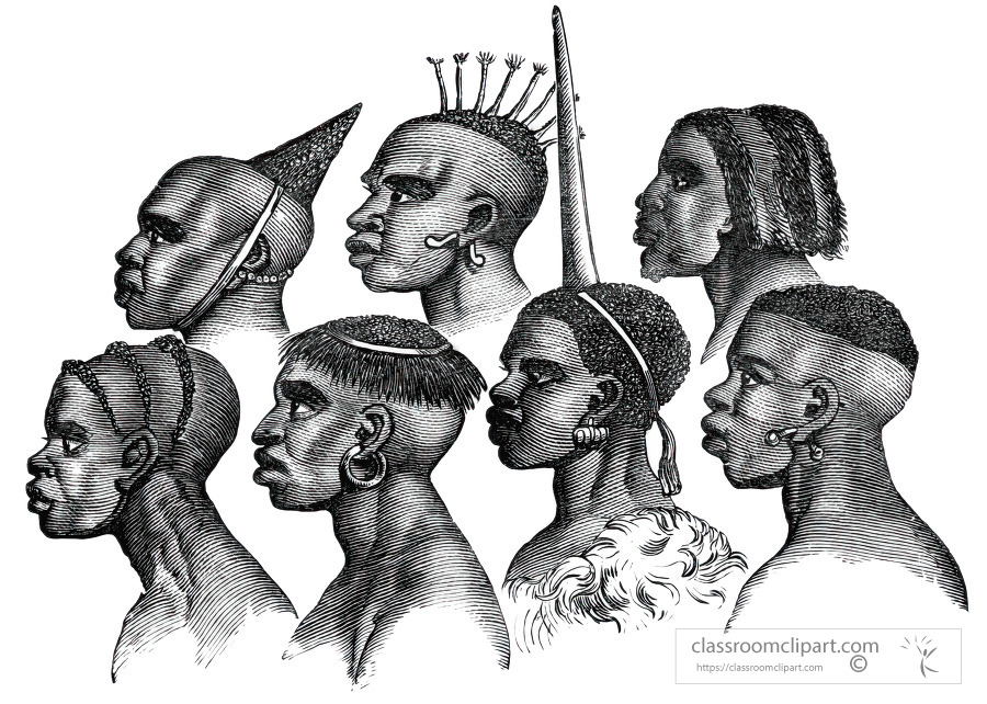 Historic Illustration of Africa 034