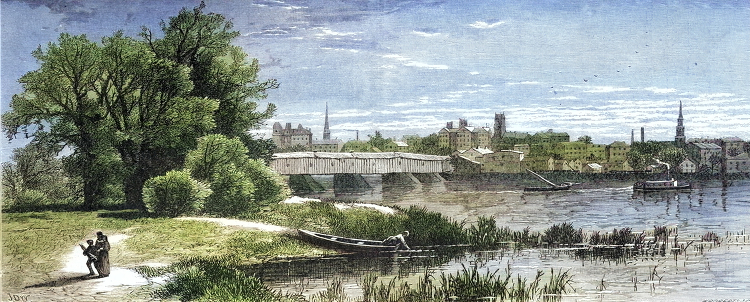 Historical Illustration of Connecticut