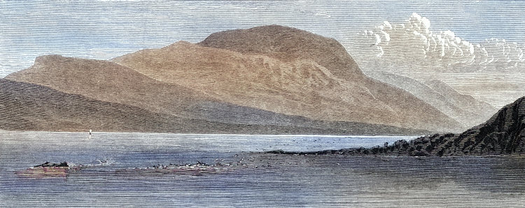 Historical Illustration of Lake George