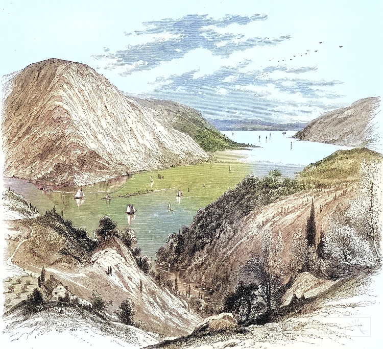 Historical Illustration of the Hudson River