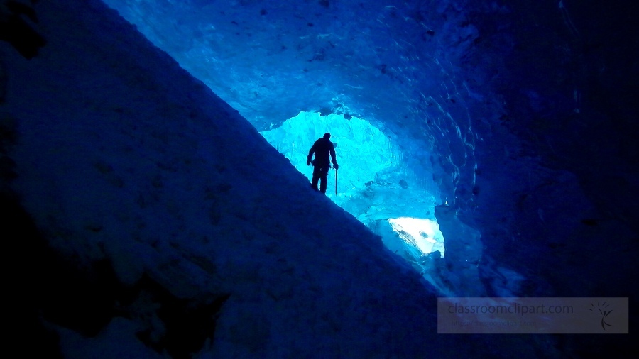 ice cave in alaska