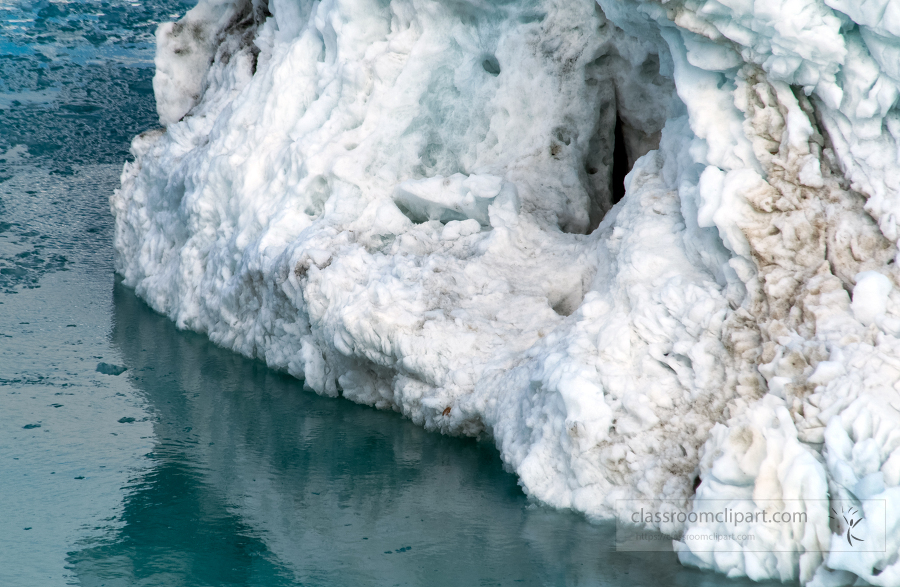 Icebergs Glacier Bay Alaska 743b